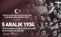 Türk Kadınına Seçme ve Seçilme Hakkı’nın verilmesi
