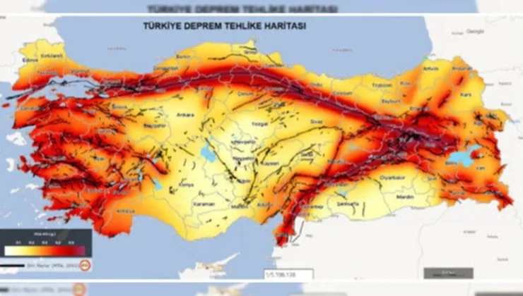 Türkiye’nin diri fay haritası güncellendi İşte en riskli bölgeler