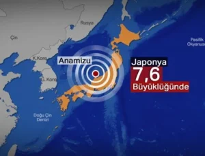 Japonya’da 7,6 büyüklüğünde deprem: Ölü sayısı artıyor