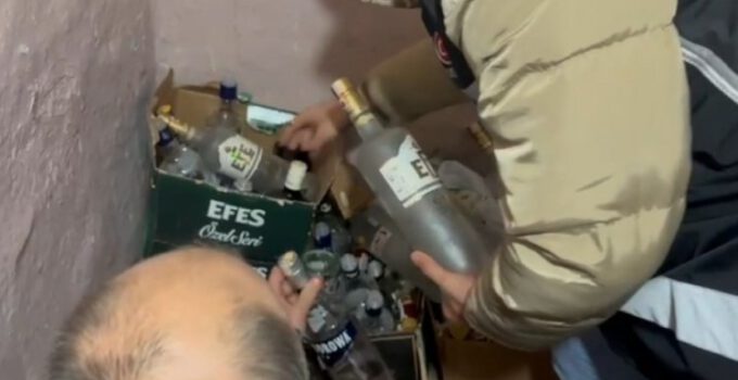 Bursa’da gümrük kaçağı alkollü içki ele geçirildi