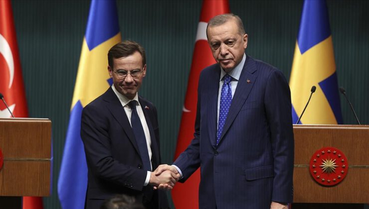 Cumhurbaşkanı Erdoğan, İsveç Başbakanı ile görüştü