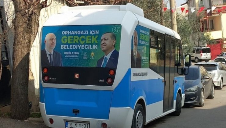 Bursa’da seçim reklamlarına yasak