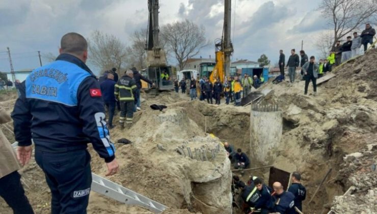 Hızlı tren hattı çalışmasında göçük; 2 işçi yaşamını yitirdi