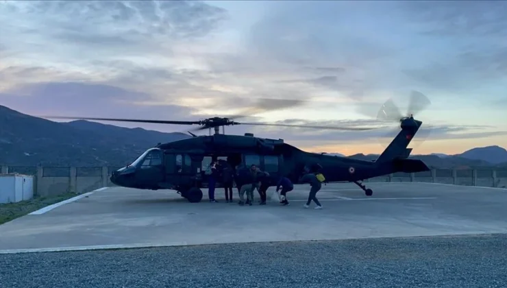Diyarbakır’da oy pusulaları askeri helikopterle taşındı