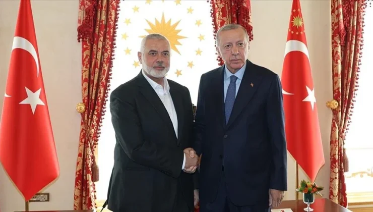 Cumhurbaşkanı Erdoğan, Heniyye ile görüştü