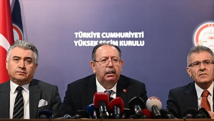 YSK Başkanı Yener’den kesin sonuç açıklaması