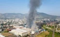 Elyaf fabrikasındaki yangına müdahale sürüyor