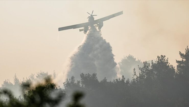 Çanakkale’de orman yangını