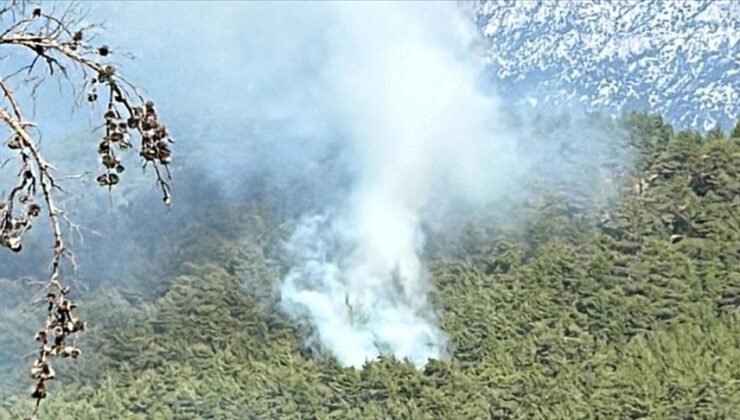 Antalya’da orman yangını