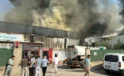 Bursa’da yan yana iki fabrikada yangın