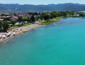 Burası Maldivler değil İznik Gölü