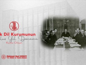 Türk Dil Kurumu’nun 92. kuruluş yıl dönümünü