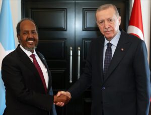 Cumhurbaşkanı Erdoğan, Somali Cumhurbaşkanı ile görüştü