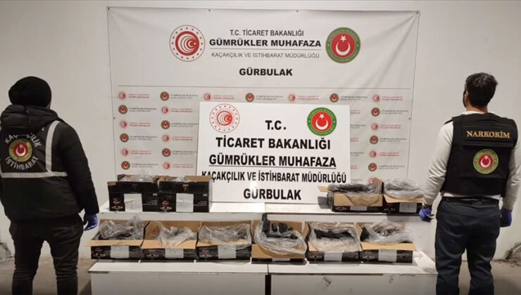 Gümrük muhafaza ekiplerinden uyuşturucu tacirlerine operasyon