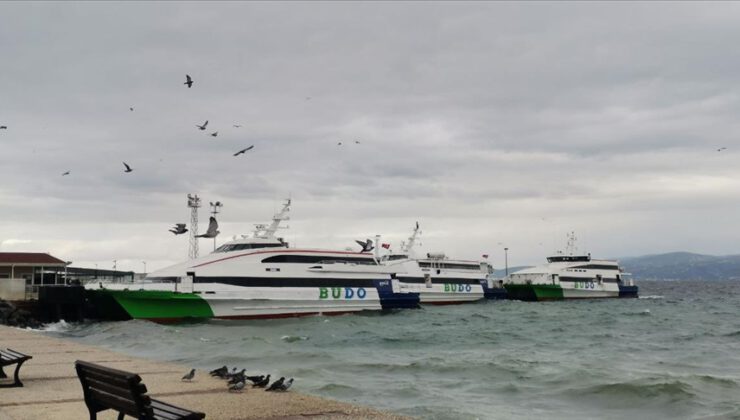 Bursa Deniz Otobüslerinin bazı seferleri iptal edildi