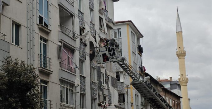 Çorum’da doğal gaz patlaması: 1 ölü, 18 yaralı