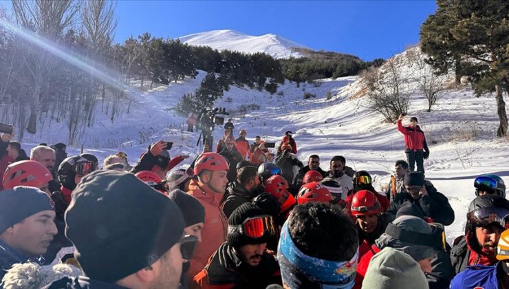 Palandöken’de çığ düştü; milli sporcu hayatını kaybetti