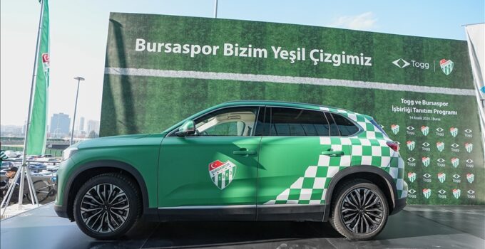 TOGG Bursaspor’a sponsor oldu