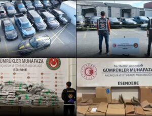 Gümrüklerde 1 milyar liralık kaçakçılık önlendi