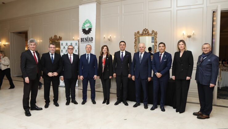 BUSİAD üyeleri iftar yemeğinde bir araya geldi