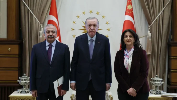 Cumhurbaşkanı Erdoğan – DEM Parti heyeti görüşmesi başladı