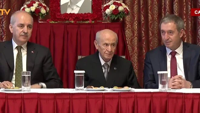 Üç ay aranın ardından Bahçeli Meclis’te