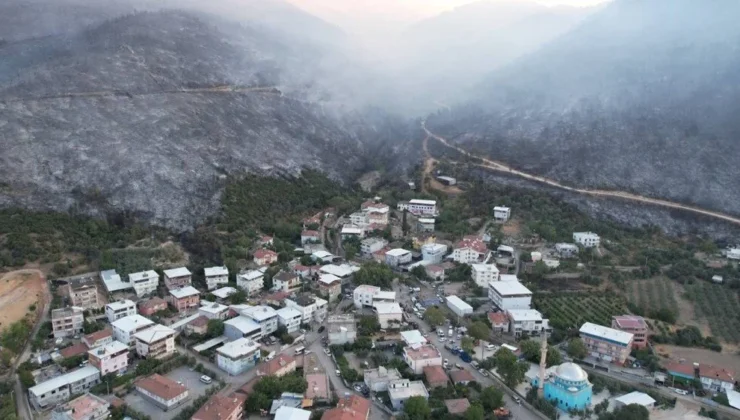 Yangının boyutu gün ağarınca ortaya çıktı