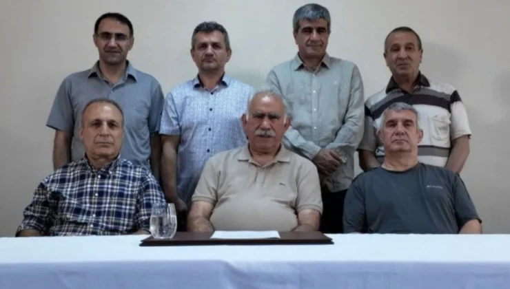 Teröristbaşı Öcalan’dan, PKK’ya silah bırakma talimatı