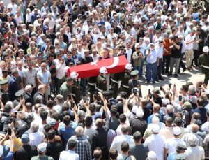 Şehitlerimizi uğurluyoruz