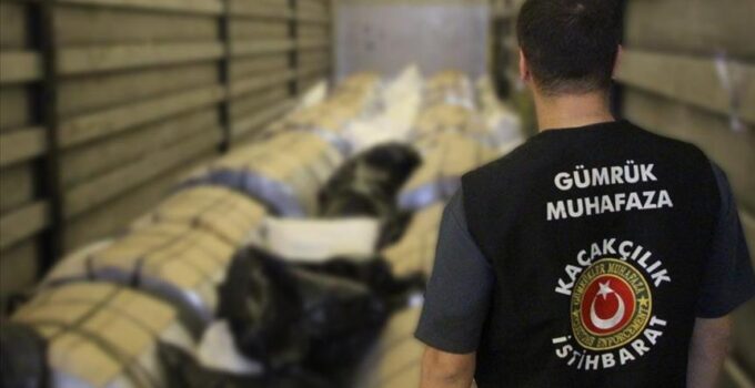 Gümrük Muhafaza ekipleri bir haftada yaklaşık 1,4 ton uyuşturucu ele geçird