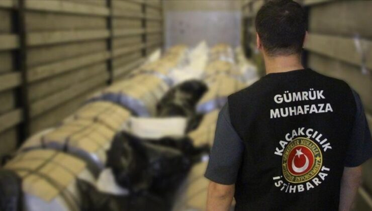 Gümrük Muhafaza ekipleri bir haftada yaklaşık 1,4 ton uyuşturucu ele geçird