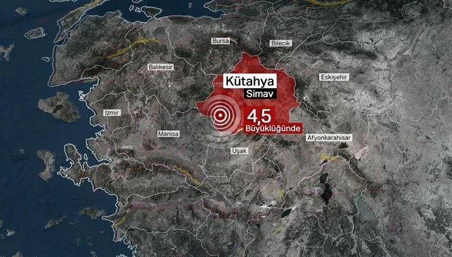 Simav’da 17 saatte 234 artçı deprem