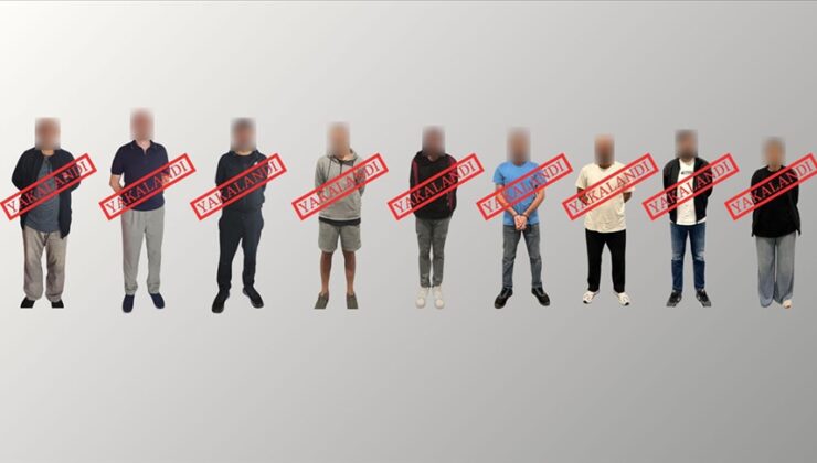 Kırmızı bültenle uluslararası seviyede aranan 9 suçlu Türkiye’ye getirildi