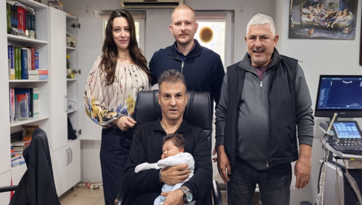 Türkiye’nin en büyük bebeği Bursa’da doğdu