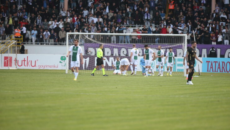 Bursaspor Gebze’de ağır darbe aldı