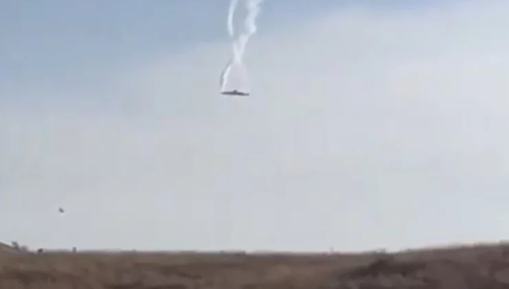 MSB’ye ait kargo uçağını Azerbaycan’da düştü