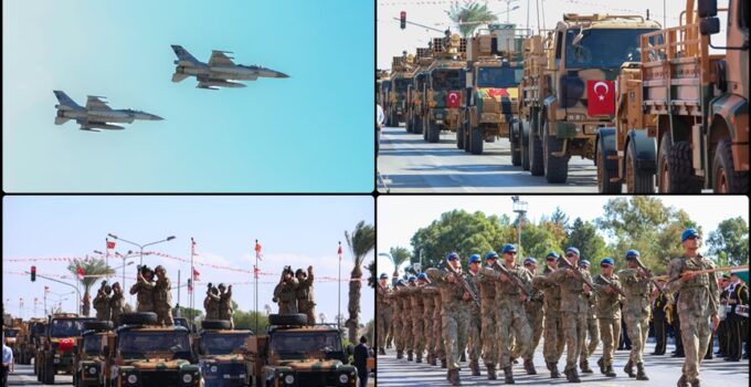 KKTC’nin 42. kuruluş yıl dönümü kutlandı