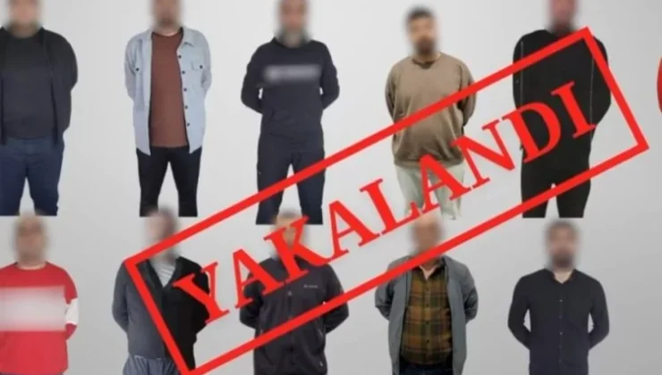 Kırmızı bültenle aranan 12 suçlu yakalandı