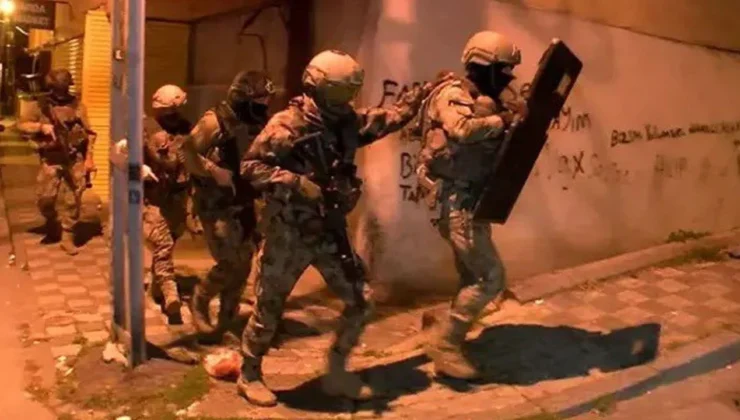 Uyuşturucu baskınında çatışma; Bir polisimiz şehit oldu