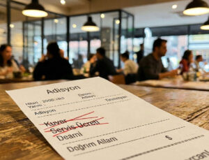 Kuver, servis ücreti gibi ek ödemeler kaldırılıyor