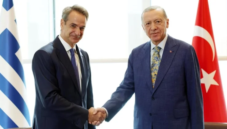 Erdoğan–Miçotakis ile görüeşecek