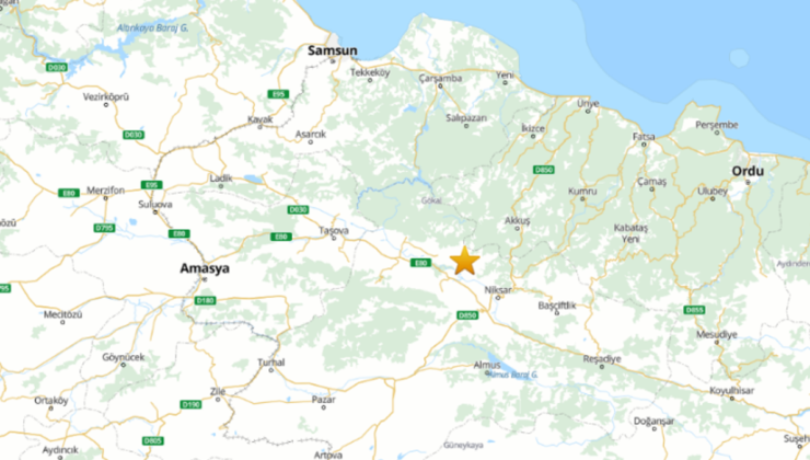 Tokat 5.5 büyüklüğünde depremle sallandı