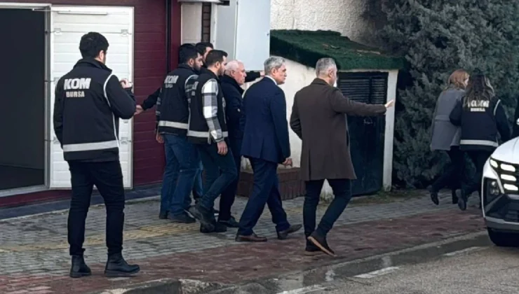 Bursa Büyükşehir Belediye Başkanı Bozbey gözaltında