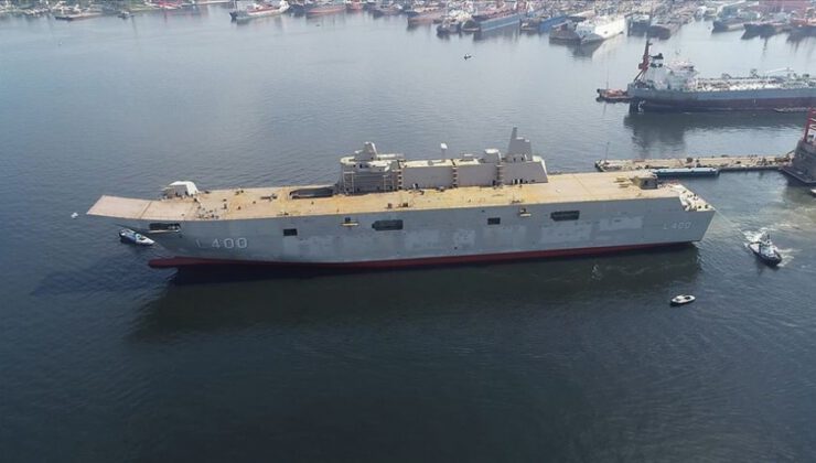 Türkiye’nin en büyük savaş gemisi 2020’de hizmete girecek