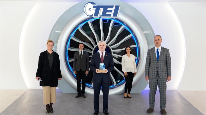 Türkiye’nin havacılık motor merkezi TEI’ye özel ödül