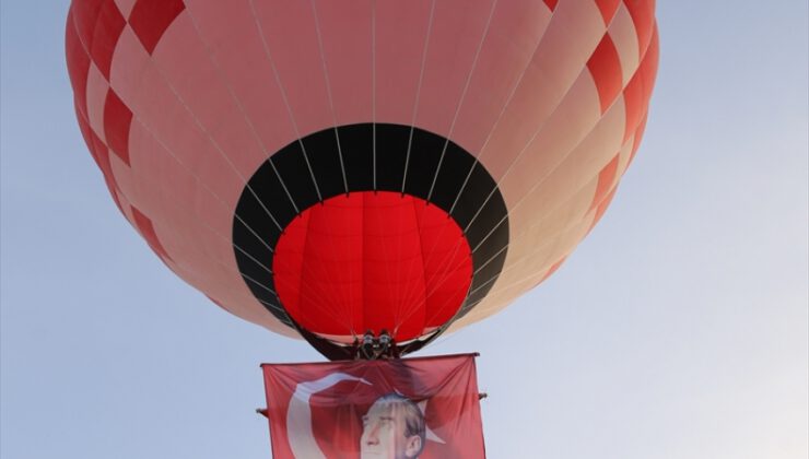 Yerli balondan görsel şölen