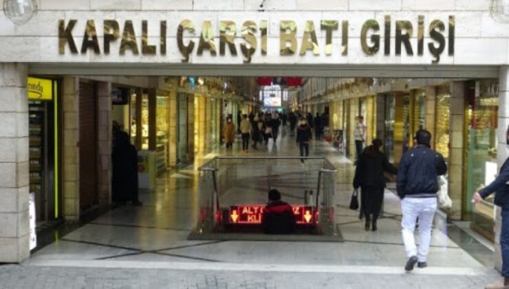 Bursa’da kapalı çarşı tekrar açıldı