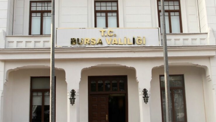 Bursa Valiliği’nden yeni karar