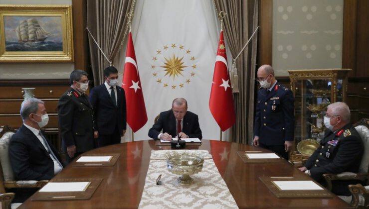 Cumhurbaşkanı Erdoğan, YAŞ kararlarını onayladı