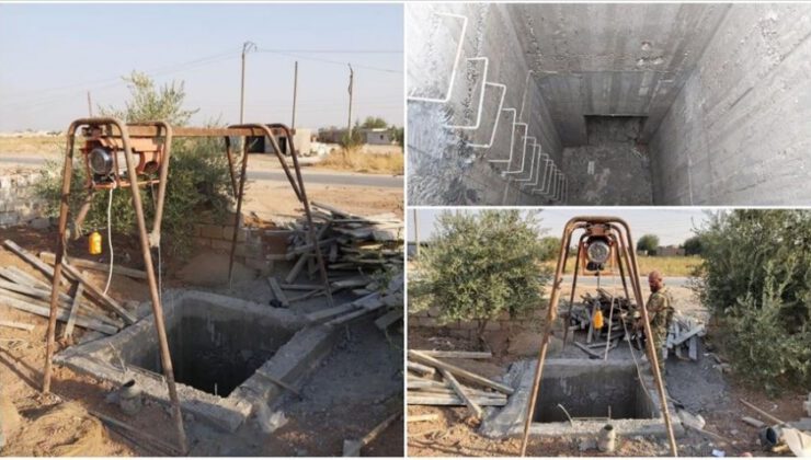Fırat’ın doğusunda YPG/PKK’nın kazdığı tünel ortaya çıkarıldı